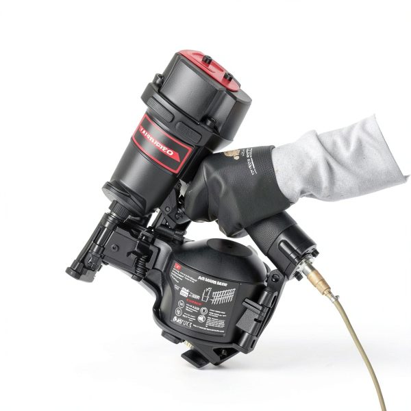 AeroPro CN45RN Power Roofing Nailer Tool Black Heat-Treated-1