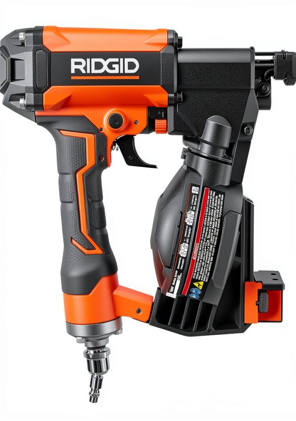 Ridgid Power Roofing Nailer R175RNF Orange ABS-1