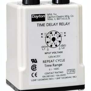 Macromatic Time Delay Relay 120V 10A-0
