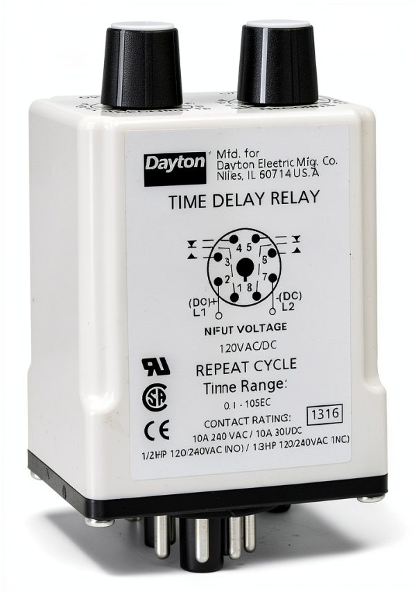 Macromatic Time Delay Relay 120V 10A-0