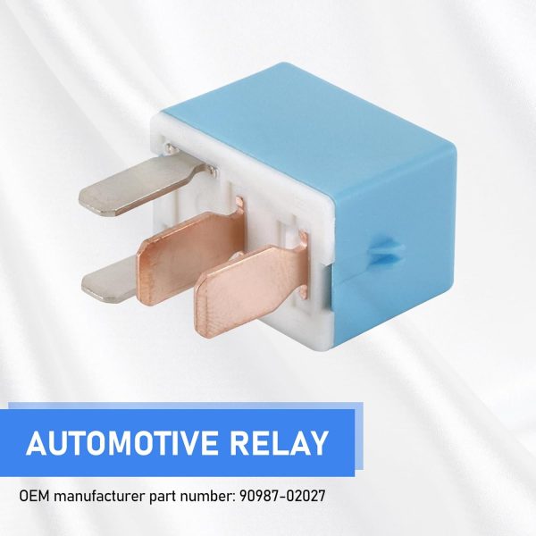 4 Pin Compressor Relay Flygun Automatic Blue-2