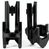 VIDABTE Vinyl Siding Trim Adaptor Tip Black Plastic-6