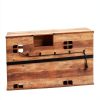 VASAGLE TV Stand with Charging Station-6