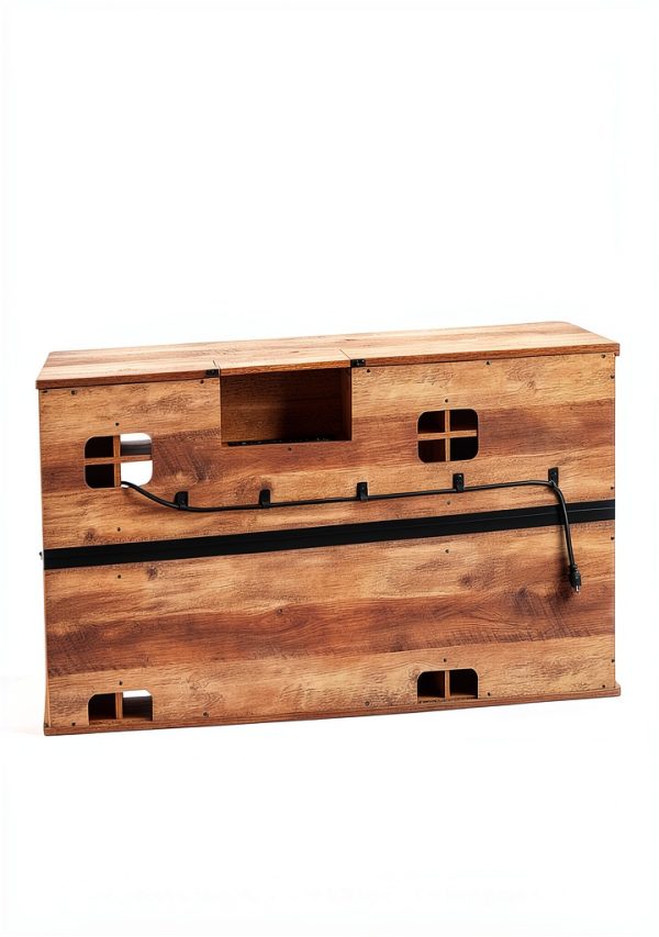 VASAGLE TV Stand with Charging Station-6