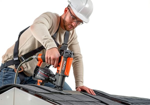 Ridgid Power Roofing Nailer R175RNF Orange ABS-2