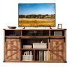 VASAGLE TV Stand with Charging Station-1