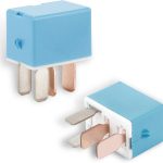 Blue 12V Car AC Compressor Relay dawfall-0
