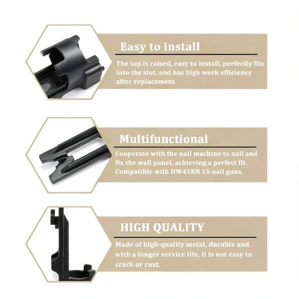 Yettat Vinyl Siding Nailer Adapter 45RN-VSA-3