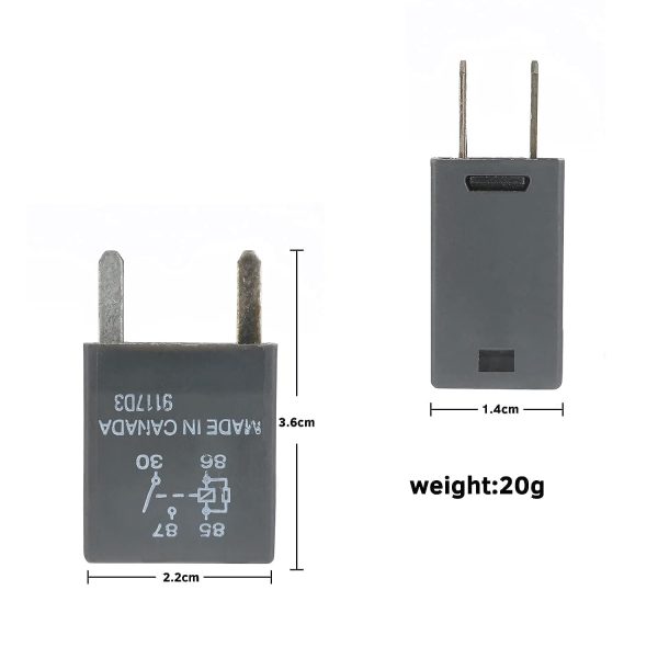 Rainco Through Hole Relay 12A 100W-3