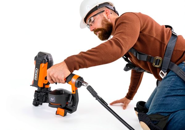 Ridgid Power Roofing Nailer R175RNF Orange ABS-3