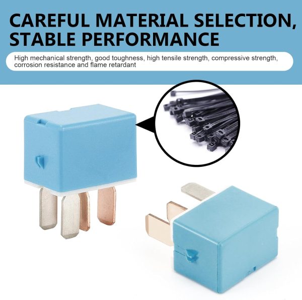 Blue 12V Car AC Compressor Relay dawfall-5