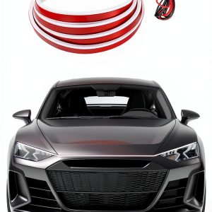 Ohleats Car Hood Light Strip LED Neon Accent Waterproof Blue White-0