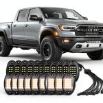 Pure White LED Rock Lights 6000K TDE Explorer.Lighting Pod Kit 20pcs-0