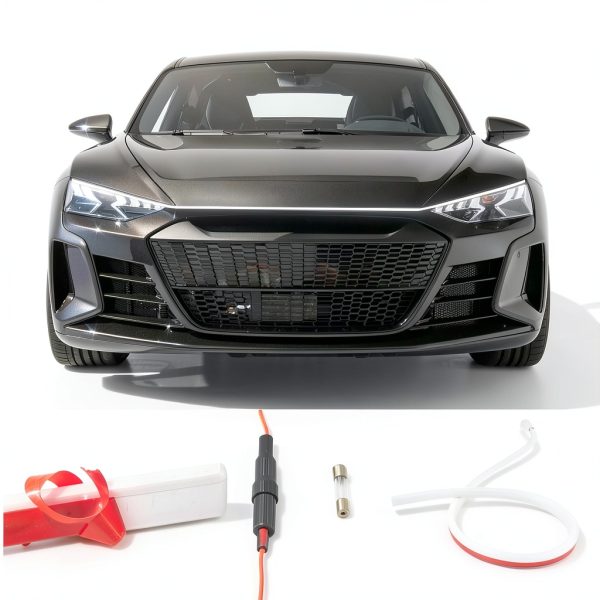 Ohleats Car Hood Light Strip LED Neon Accent Waterproof Blue White-2