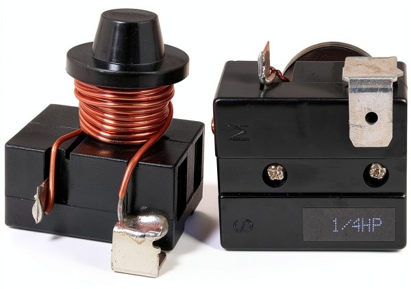 MEETOOT Refrigerator Relay 1/4HP 180W Silver-0