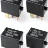 HHZL AC Compressor Relay Silver Alloy 4PCS PlugIn-0