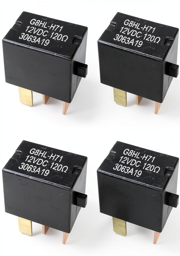 HHZL AC Compressor Relay Silver Alloy 4PCS PlugIn-0