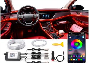 Ligrel LED Car Interior Strip Waterproof PVC 12V Universal-0