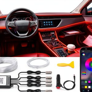 Ligrel LED Car Interior Strip Waterproof PVC 12V Universal-0
