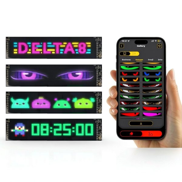 Howdot LED Devil Eye Car Accent Light Bluetooth-3